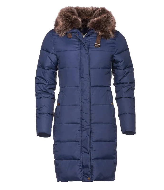 Baleno Paris Women's Padded Coat-Navy