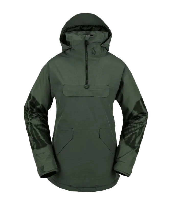 VOLCOM Women's Fern Insulation Gore Pullover Snowboard Jacket Eucalyptus 2024