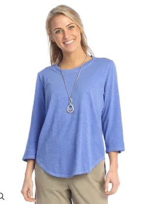 Jess & Jane - WK2-BAJA - Blue - Womens top