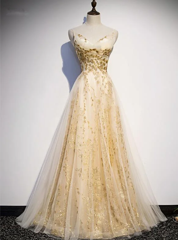 Beautiful Lace Long Prom Gown, New Style Formal Dress